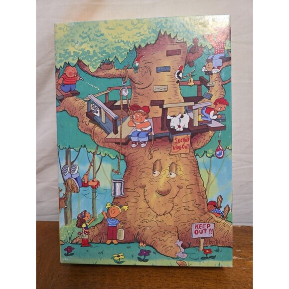Warren Playground Favorites Secret Hideout 108 Piece Jigsaw Puzzle Complete - Picture 1 of 4